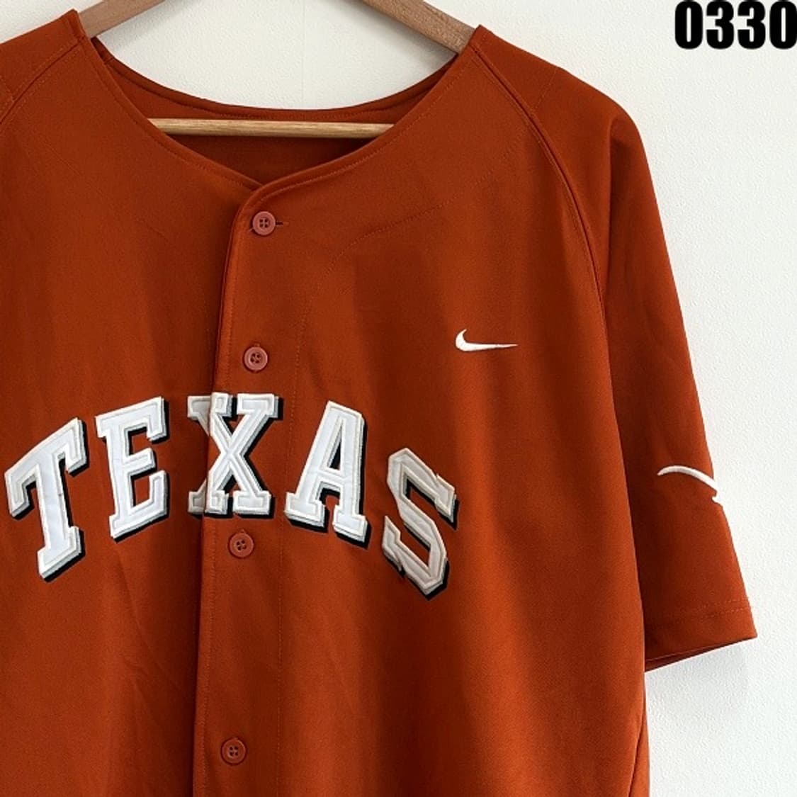 나이키 TEAM 텍사스 TEXAS 베이스볼 반팔 L 0330 상품이미지2