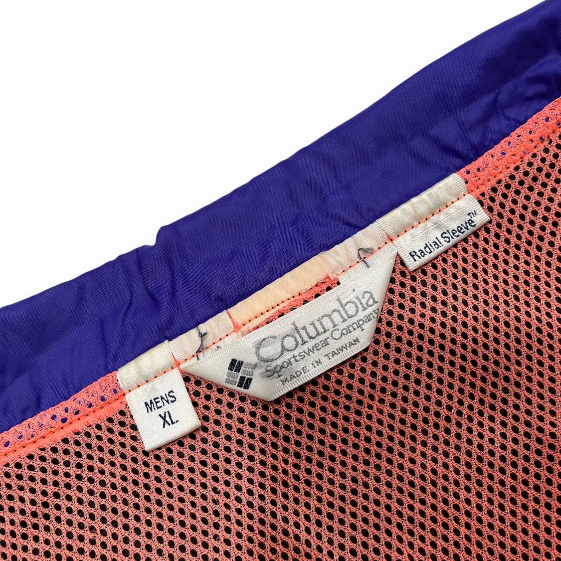 컬럼비아 90s Radial Sleeve 올드스쿨 빈티지 웜업 상품이미지5