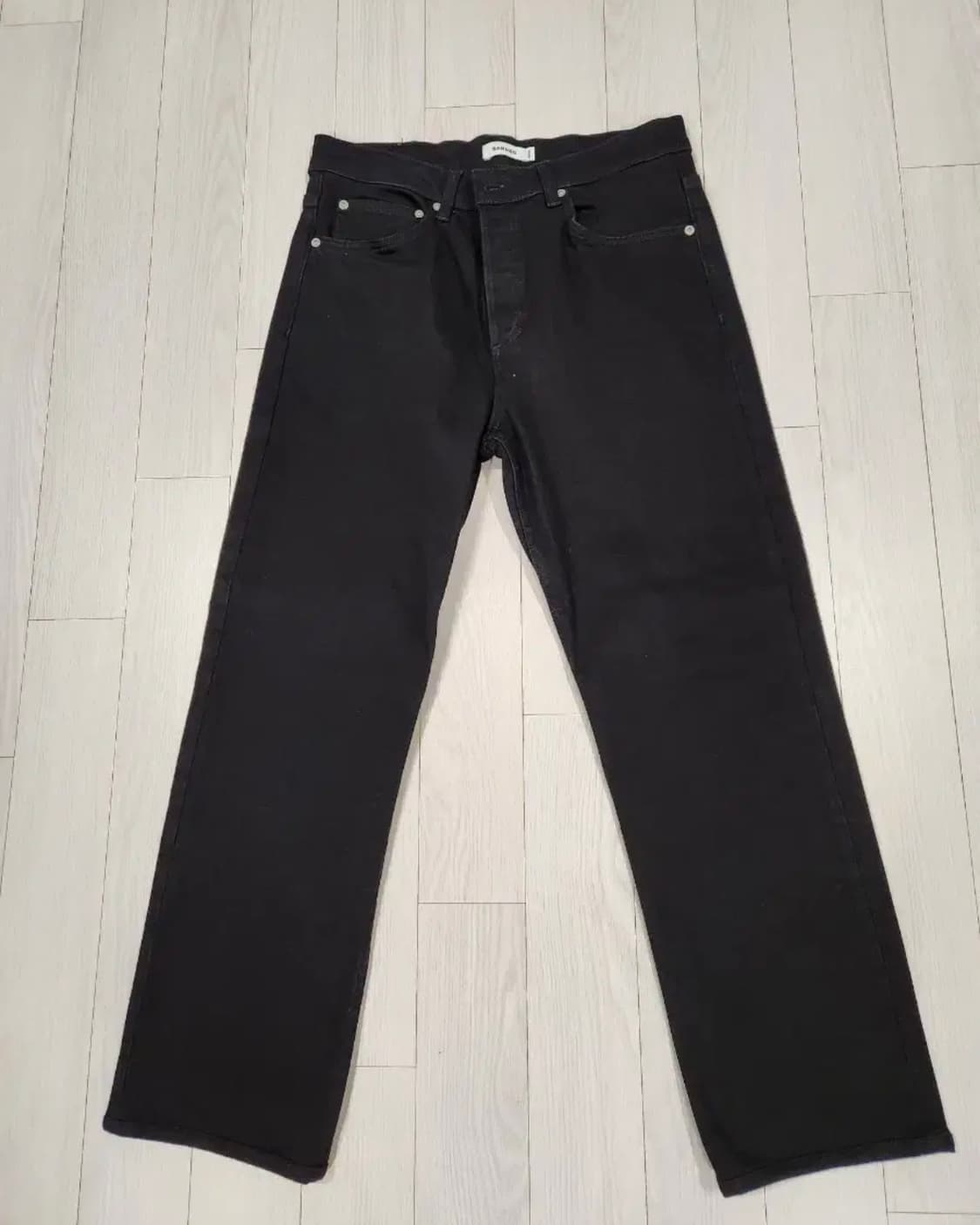 산드로 옴므 블랙진 데님 상품이미지1