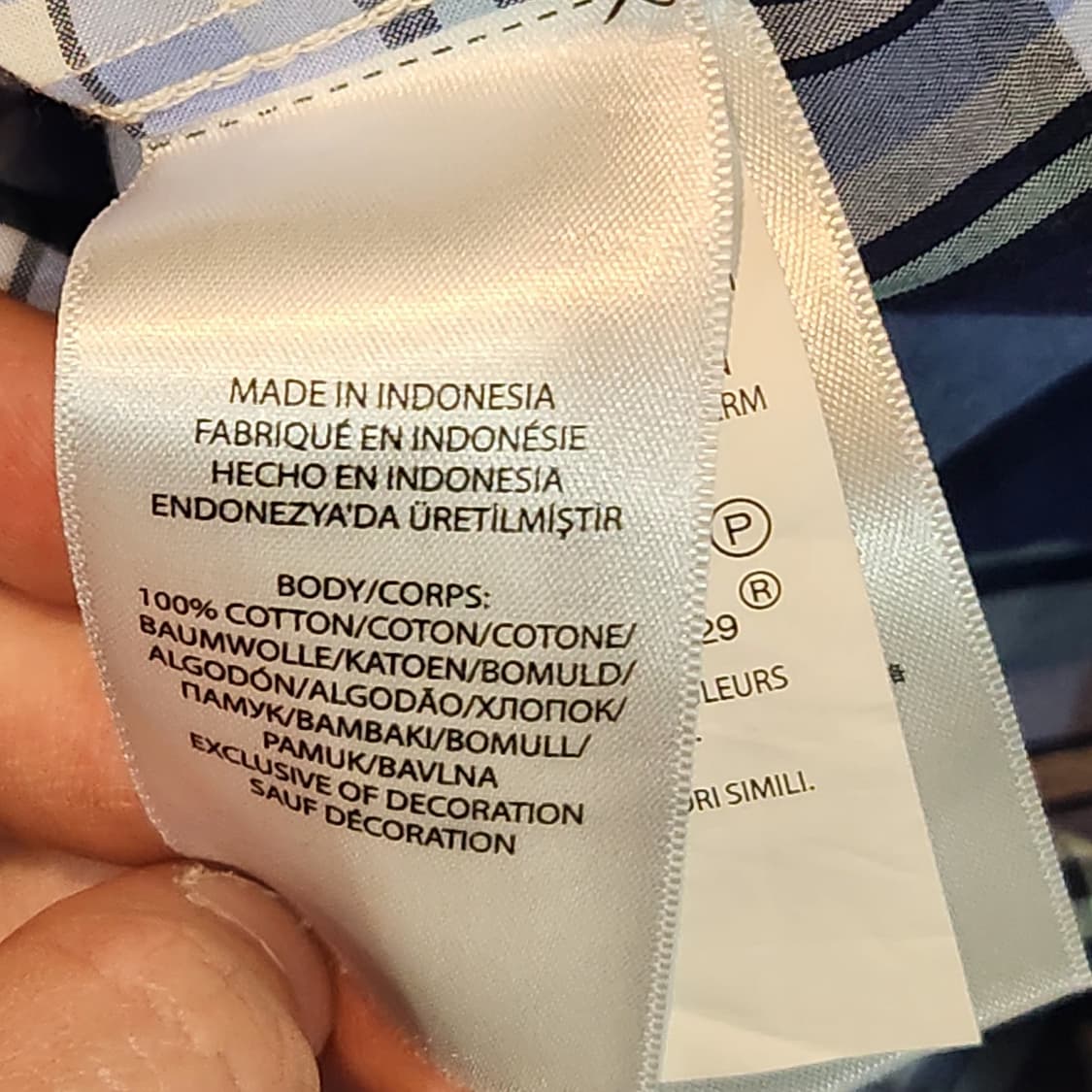 폴로 랄프로렌 체크 셔츠 (L) 상품이미지3