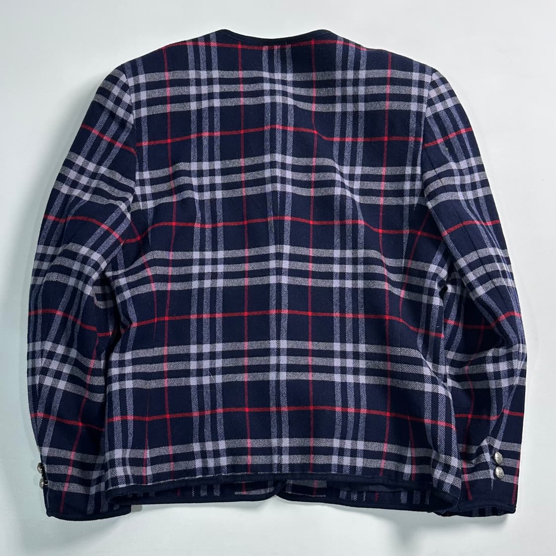 버버리 노바체크 울 은장 자켓    상품이미지5