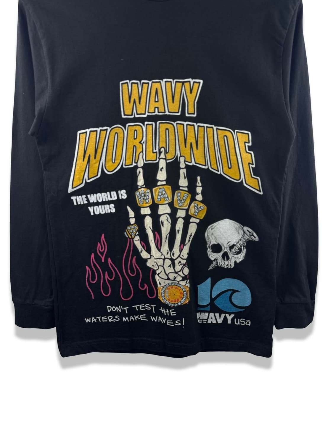 USA 스컬 그래픽 롱슬리브1927 상품이미지4