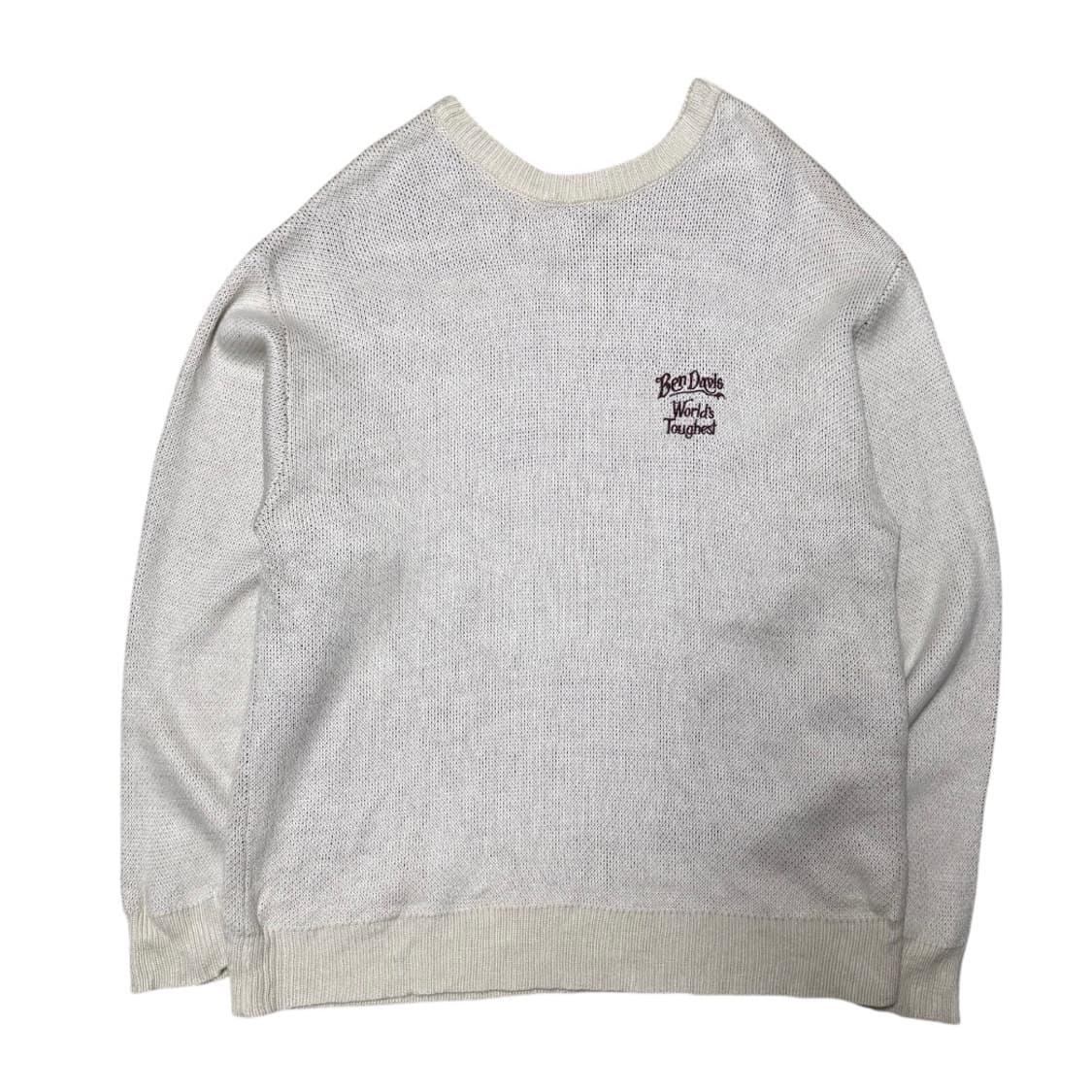 벤 데이비슨 빅로고 니트 상품이미지2