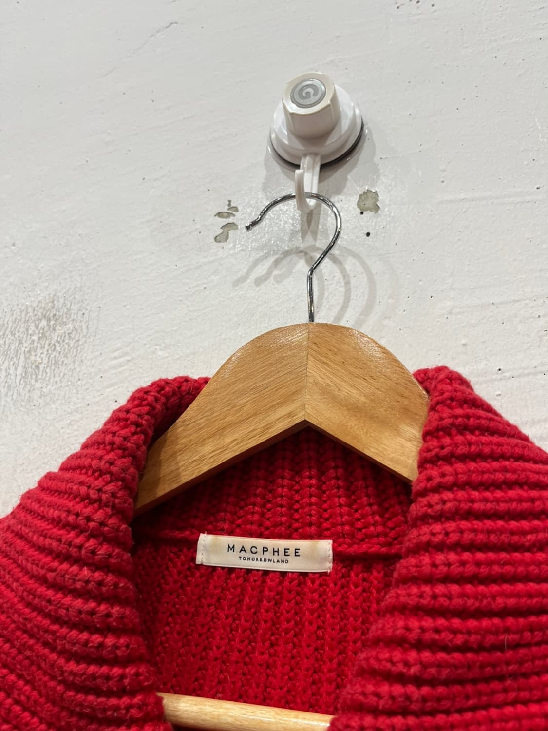 MACPHEE 립 니트 가디건  상품이미지3