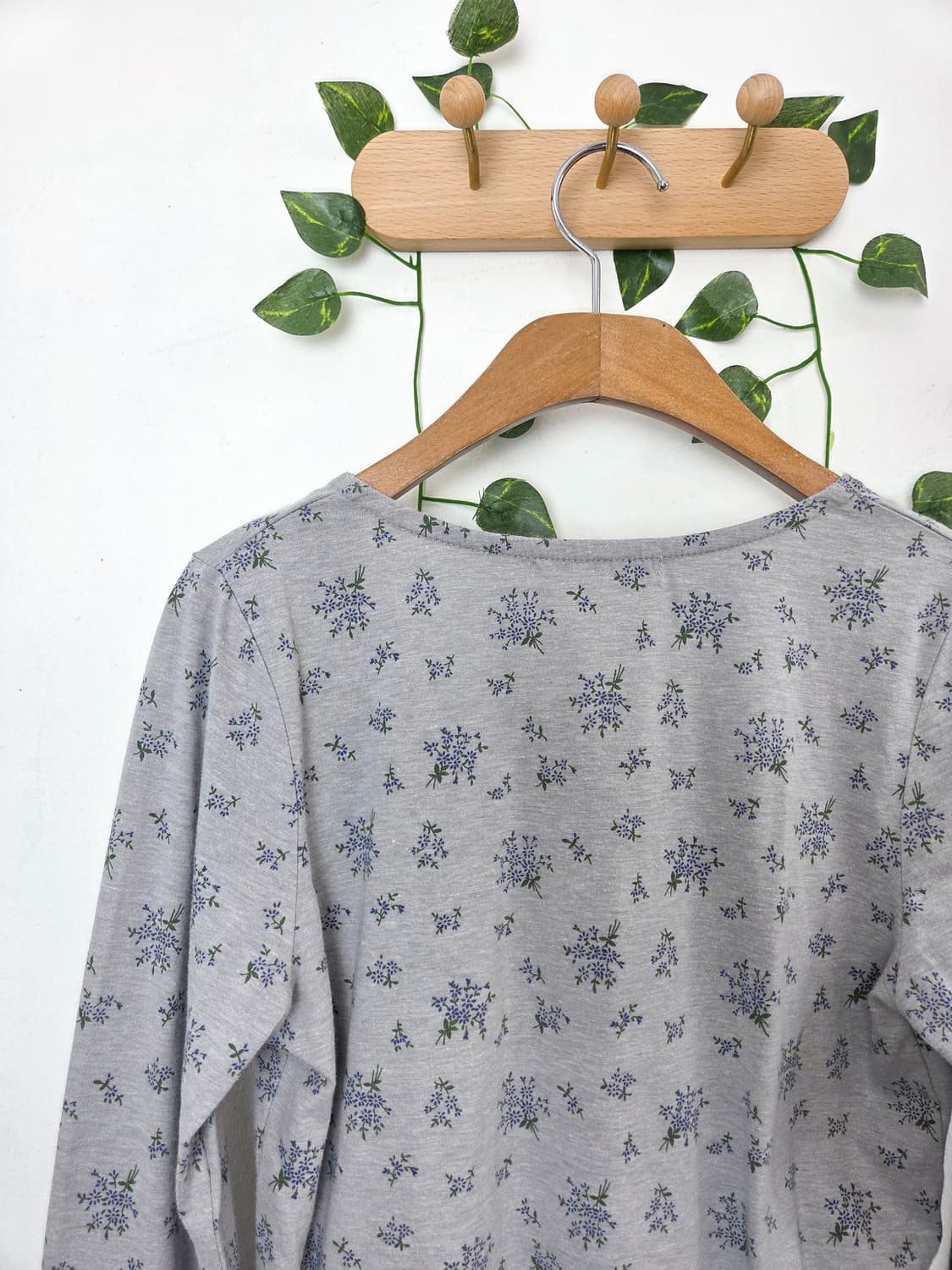 잔꽃 모리 스퀘어넥 슬리브 상품이미지5