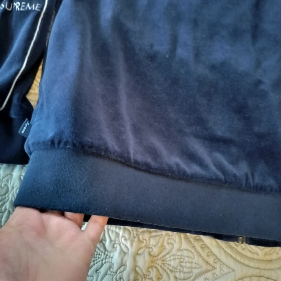 슈프림 벨루어 트랙 자켓 상품이미지9