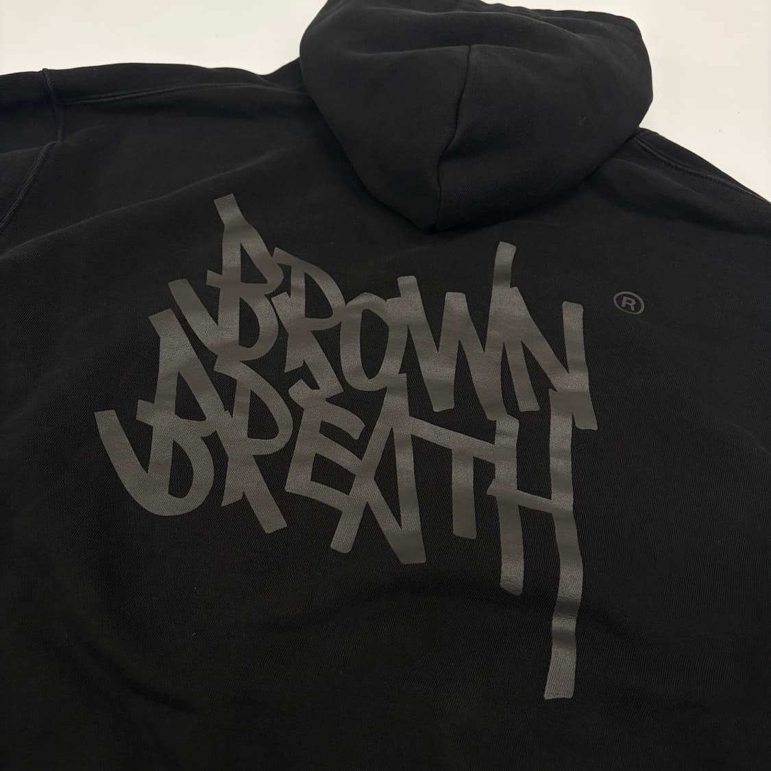 브라운브레스 블랙 후드티 XL 상품이미지4