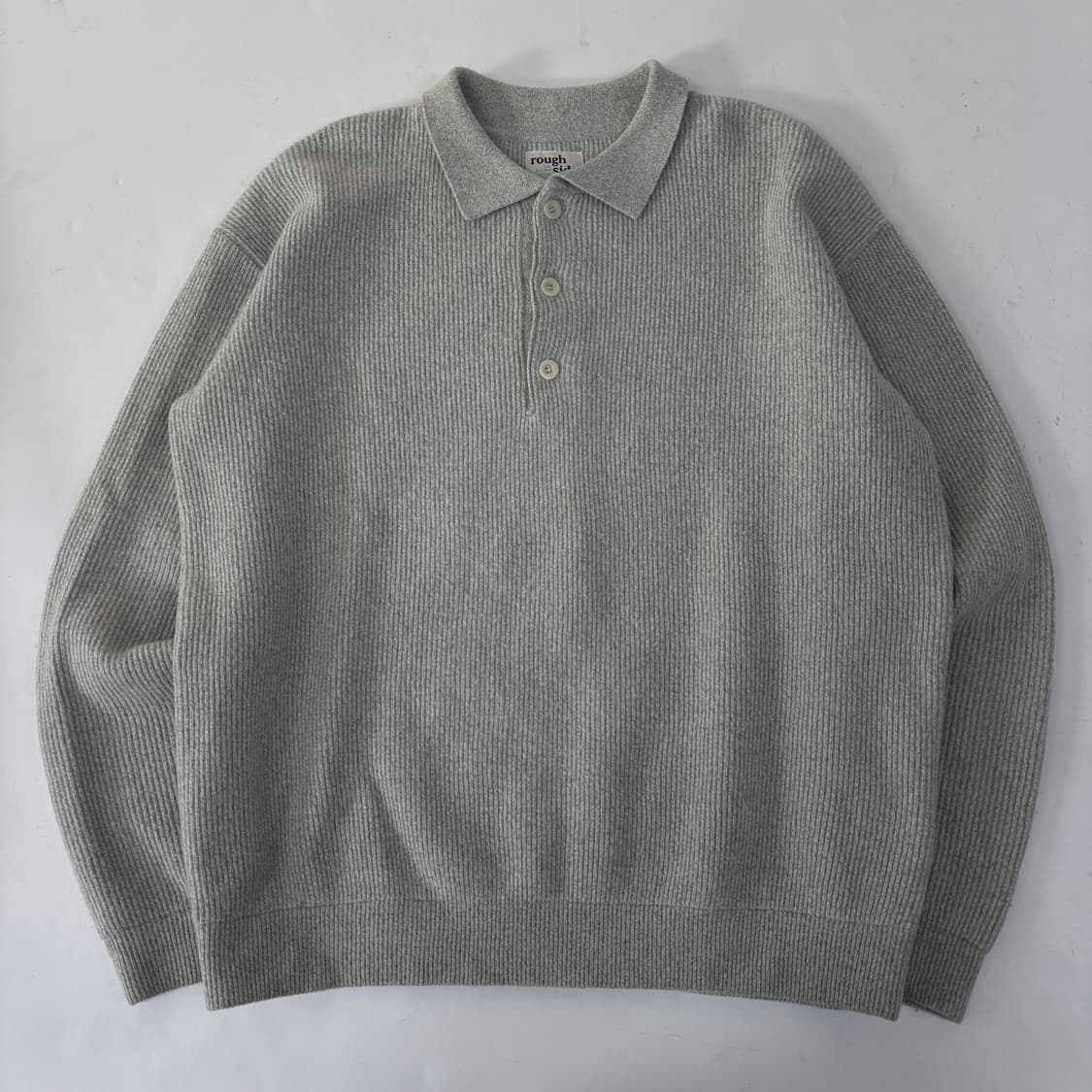 러프사이드 카라 니트  상품이미지1