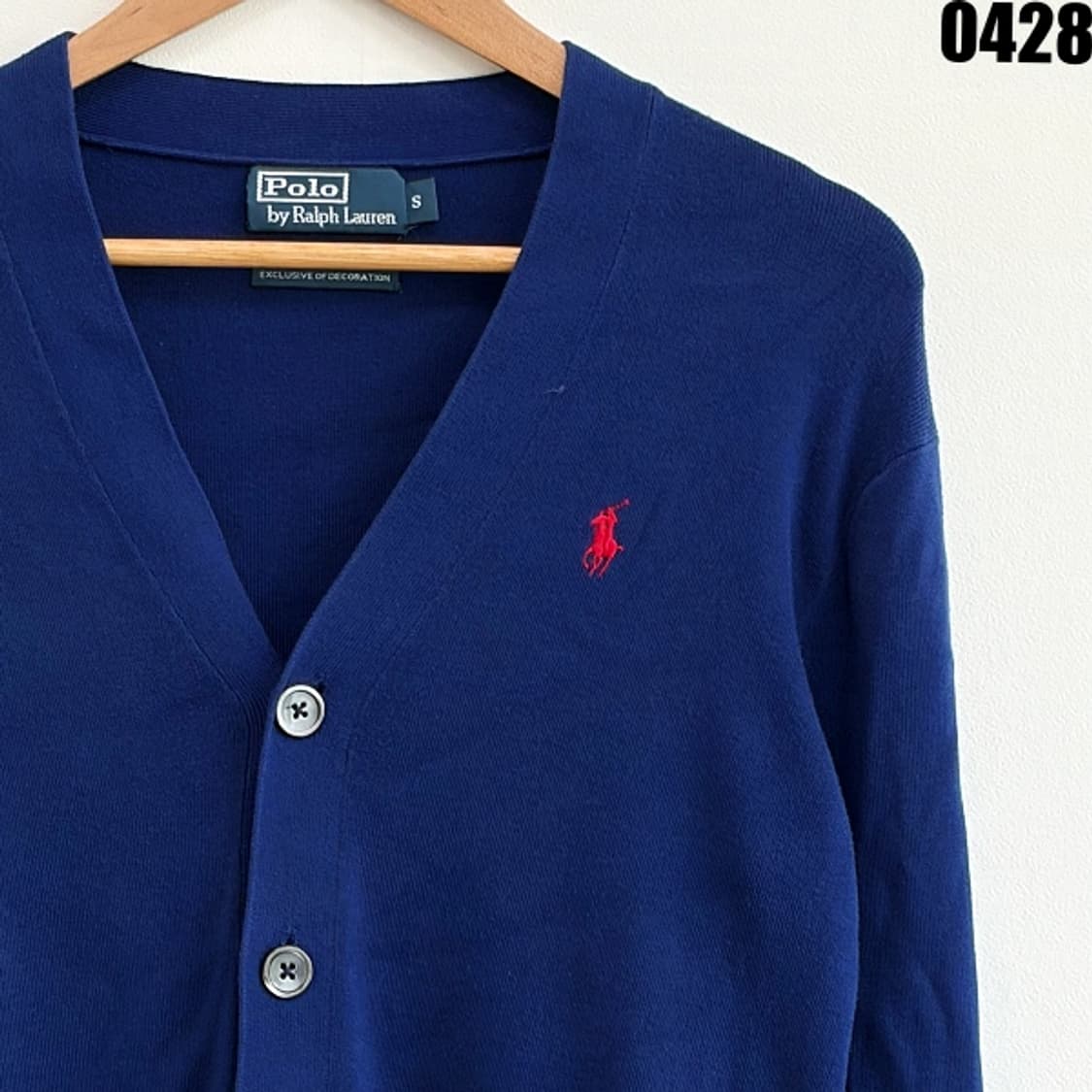 폴로 랄프로렌 V넥 가디건 S 0428 상품이미지2