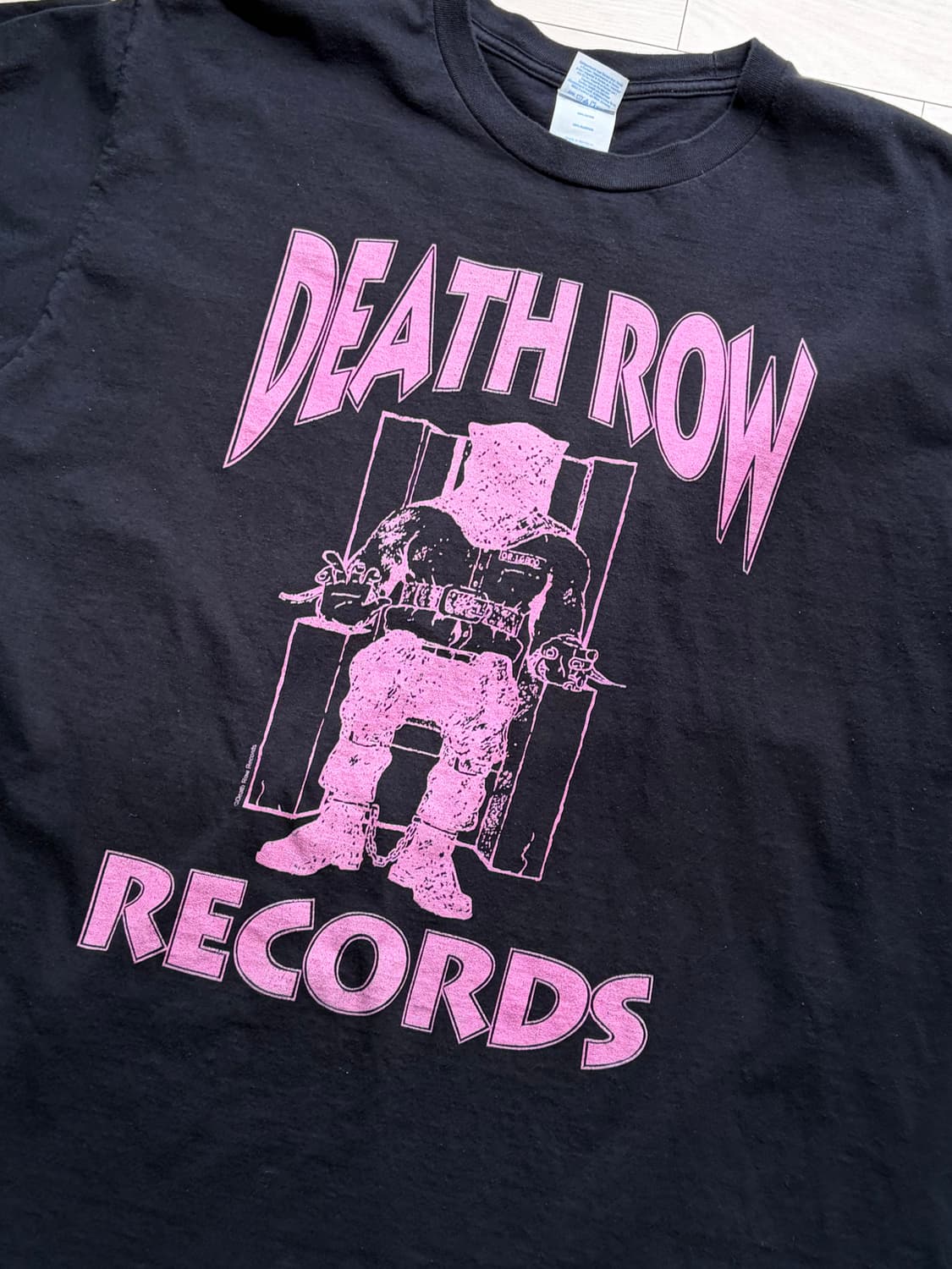 아메리칸 빈티지 DEATH ROW 데스로우 레코드 반팔티 XL (105) 상품이미지1