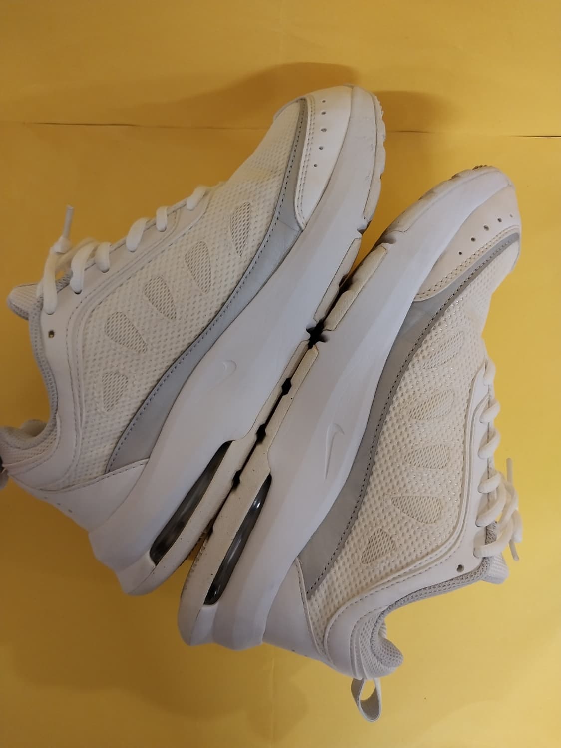 여성 나이키 에어맥스 AP 화이트 퓨어 플래티넘 운동화 (250) 상품이미지7