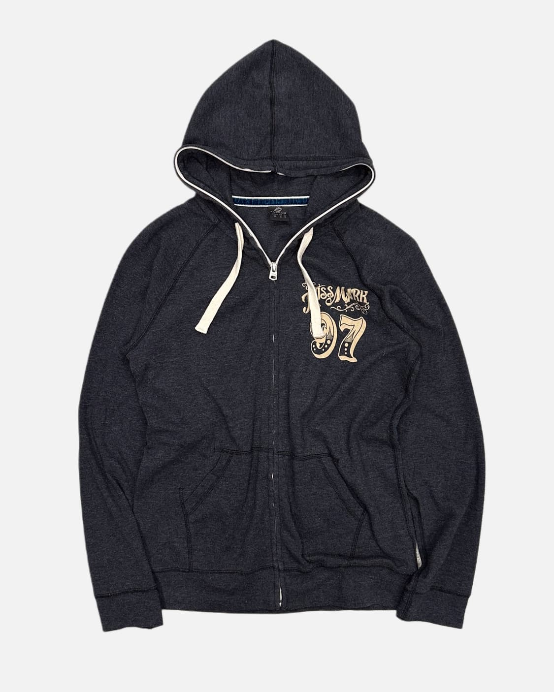 vintage lettering hood zip-up 상품이미지2