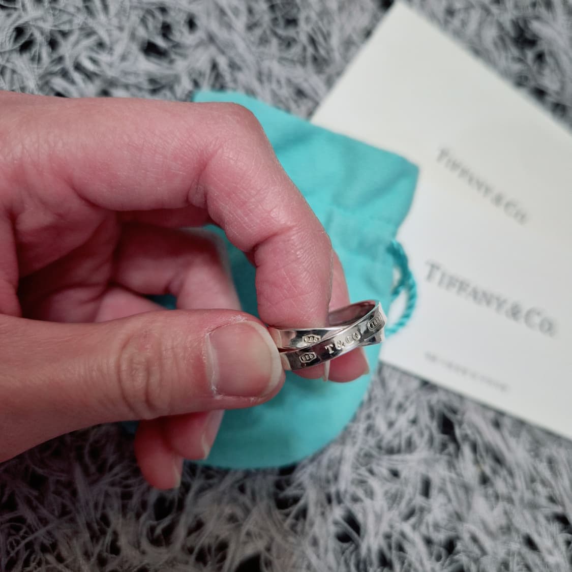 티파니 인터라킹 반지 상품이미지3