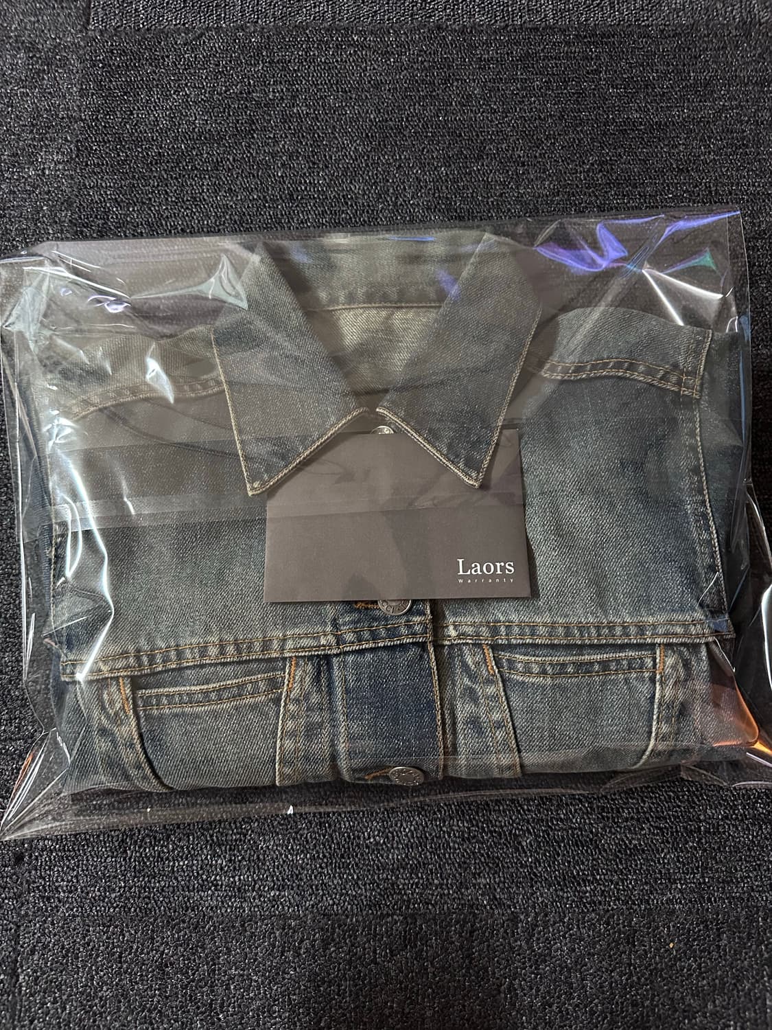 Gucci 구찌 녹워싱 G-Jean Distressed 인디고 데님자켓 상품이미지2
