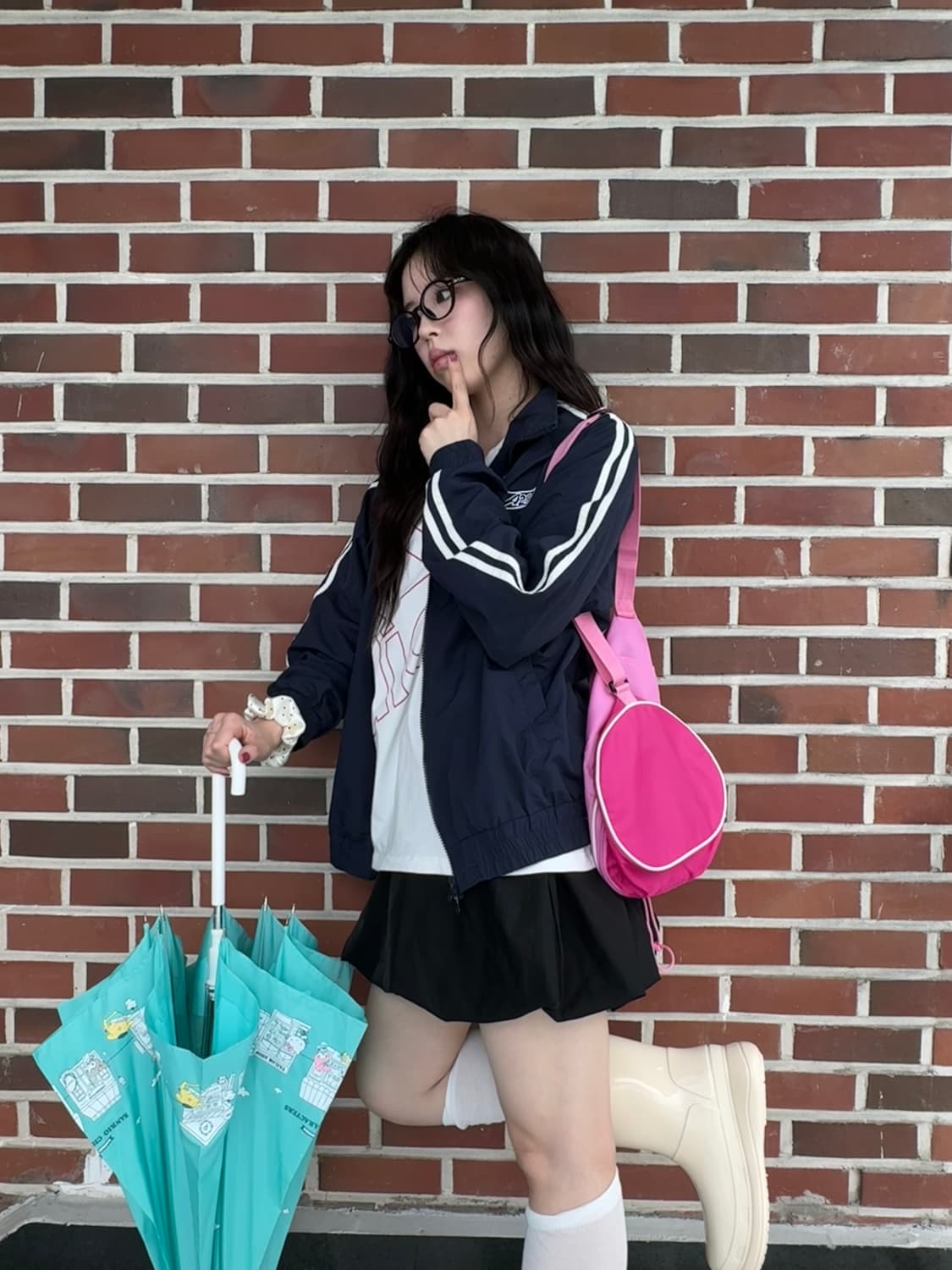 장마철 아일릿코어 빈티지 코디세트 3pcs 상품이미지3