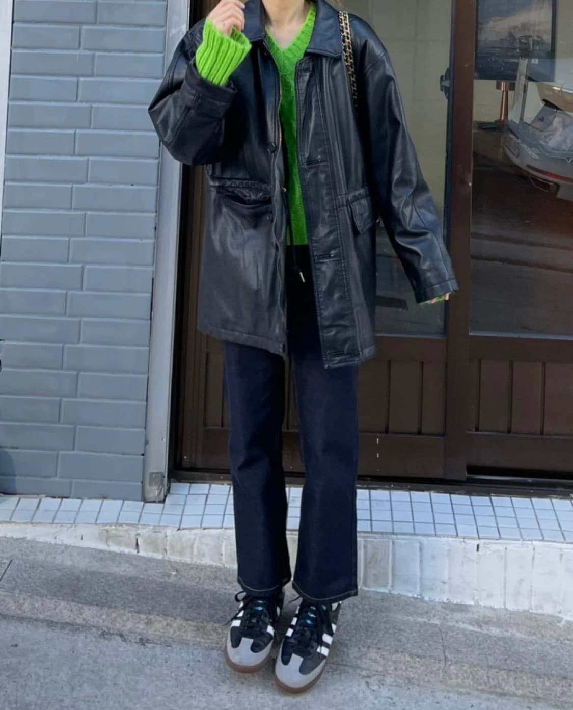 비건하프레더자켓 상품이미지2