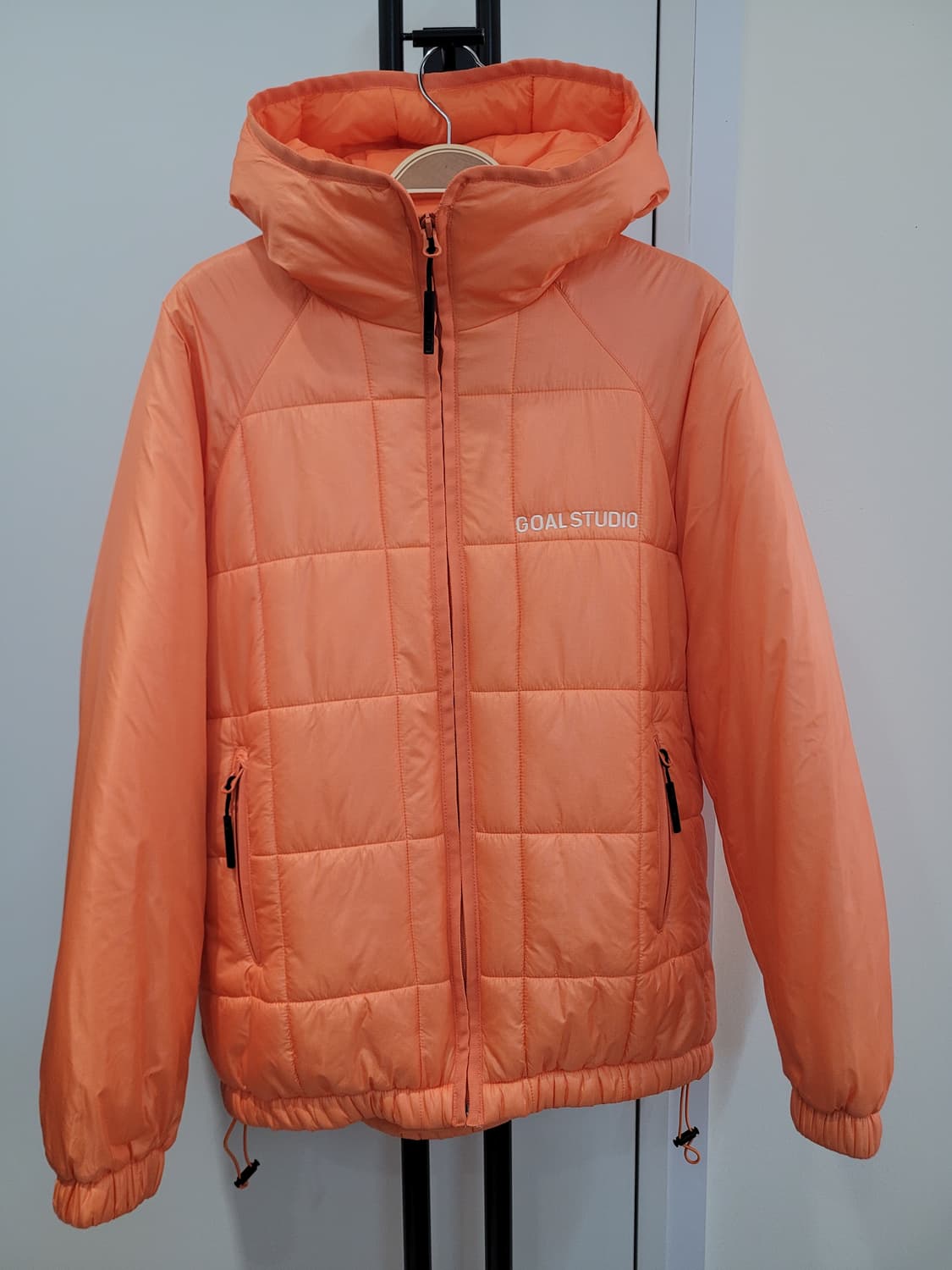 골스튜디오 오렌지 퀼티드 푸퍼 재킷 남녀공용 S사이즈 상품이미지3