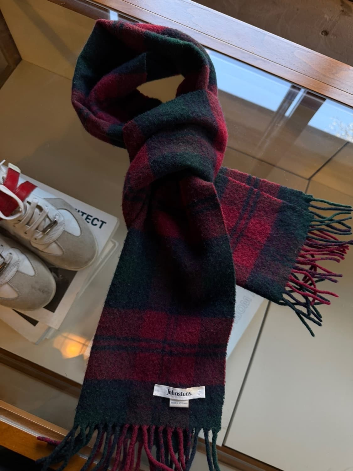 존스톤즈 캐시미어 머플러 상품이미지5