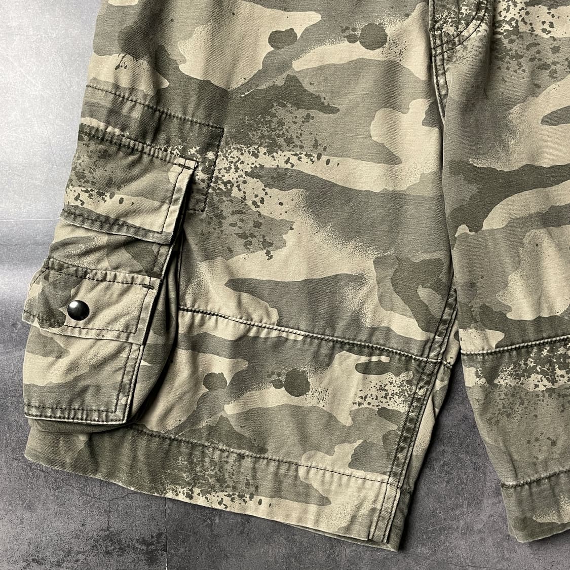 LEVI'S 00s 리바이스 카모 카고 하프팬츠 A01174 상품이미지4