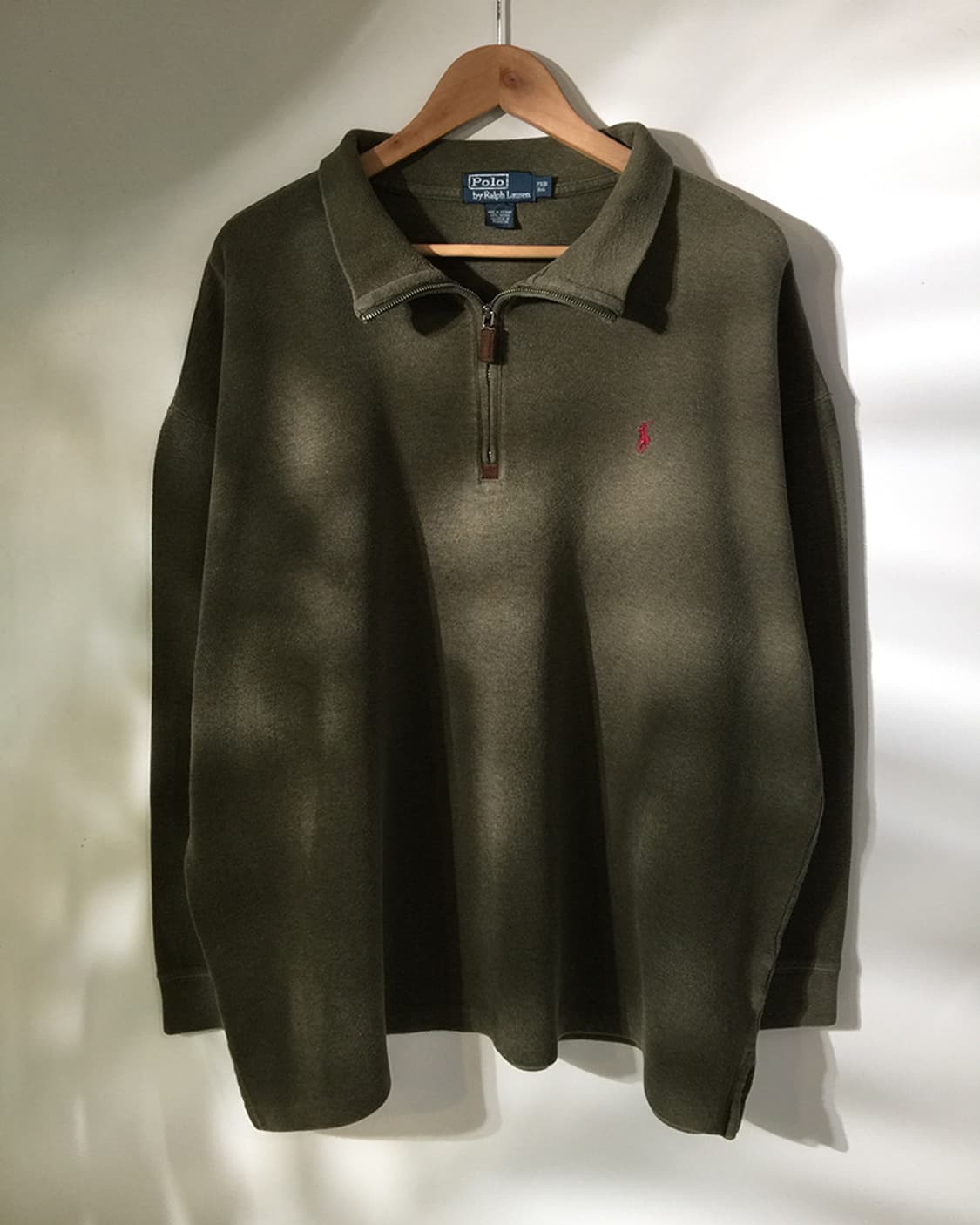 (MAN) 폴로랄프로렌 스웻 반집업 XXL 상품이미지5