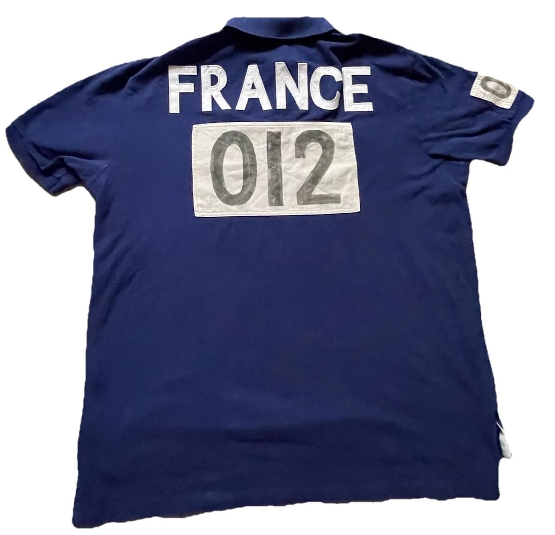 폴로 랄프로렌 빅포니 프랑스 트랙 앤 필드 1934 카라티 네이비 상품이미지2