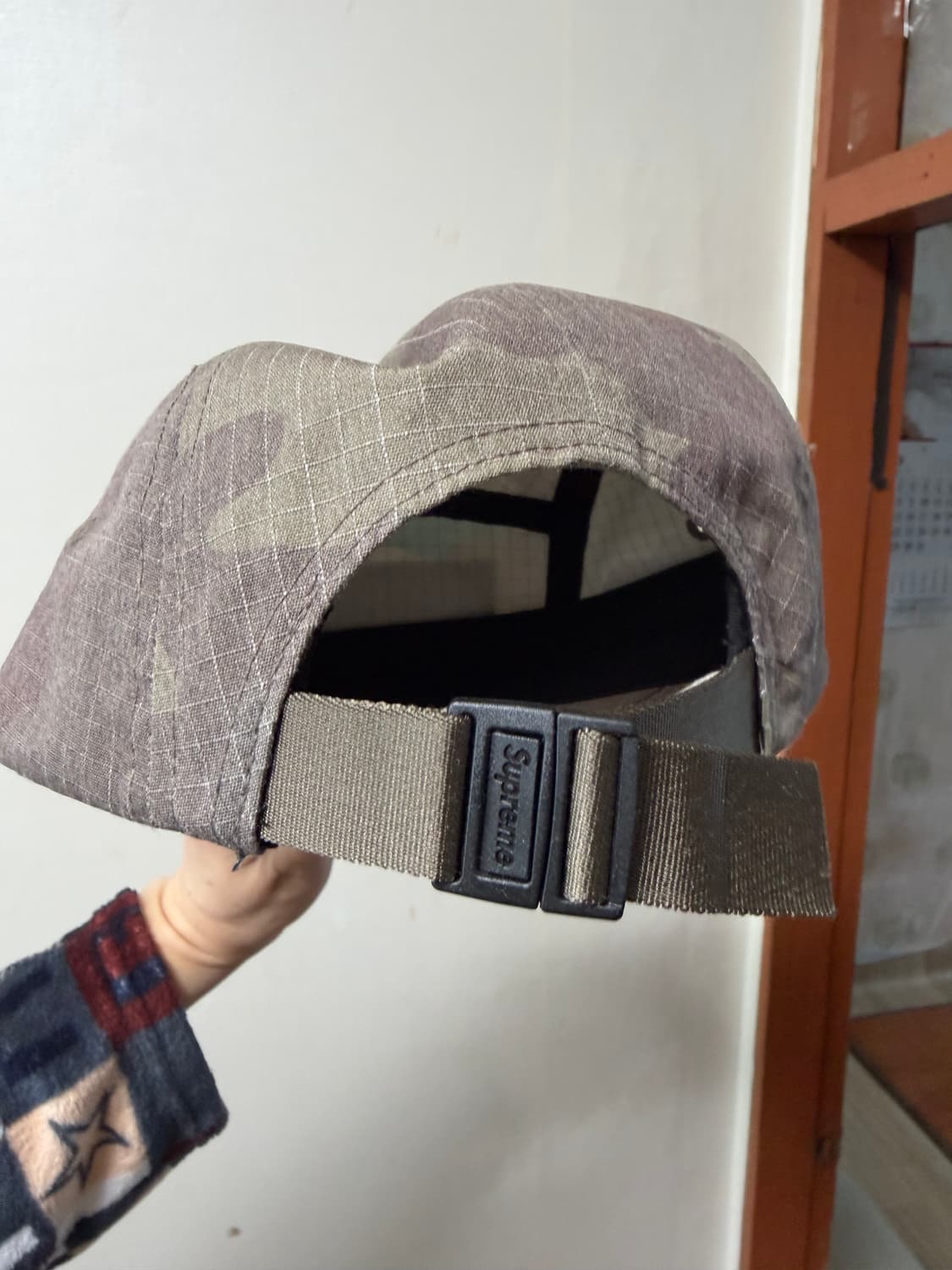 슈프림 리플렉티브 립스탑 캠프캡 우드랜드 카모 (24SS) 상품이미지3