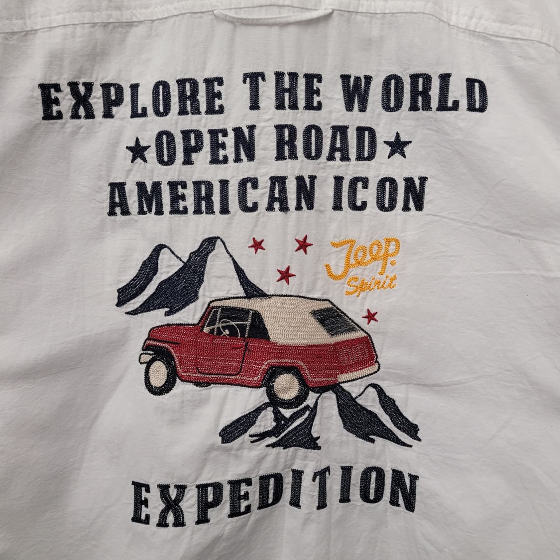 Jeep 지프 패치워크 셔츠 상품이미지4