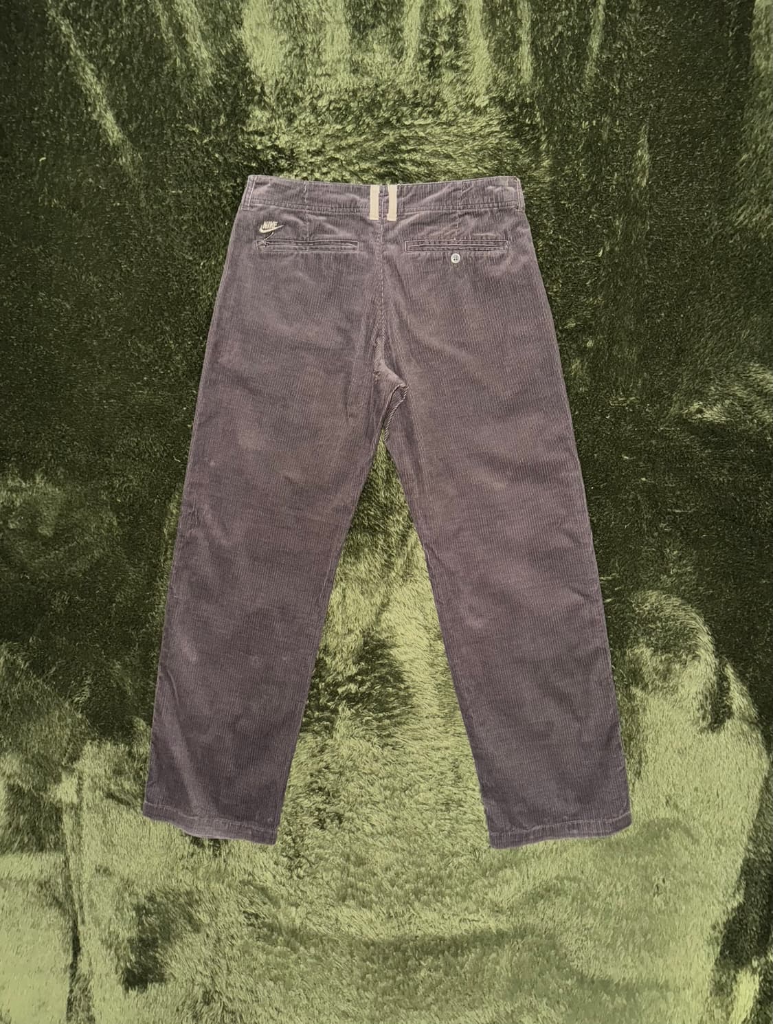 [XL] 00s 나이키 재팬 클럽 스우시 집 포켓 코듀로이 팬츠 브라운 상품이미지6