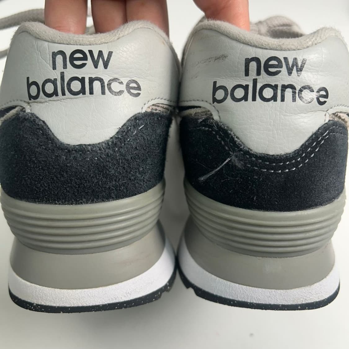 NEW BALANCE 574 클래식 블랙 스니커즈 275 상품이미지6