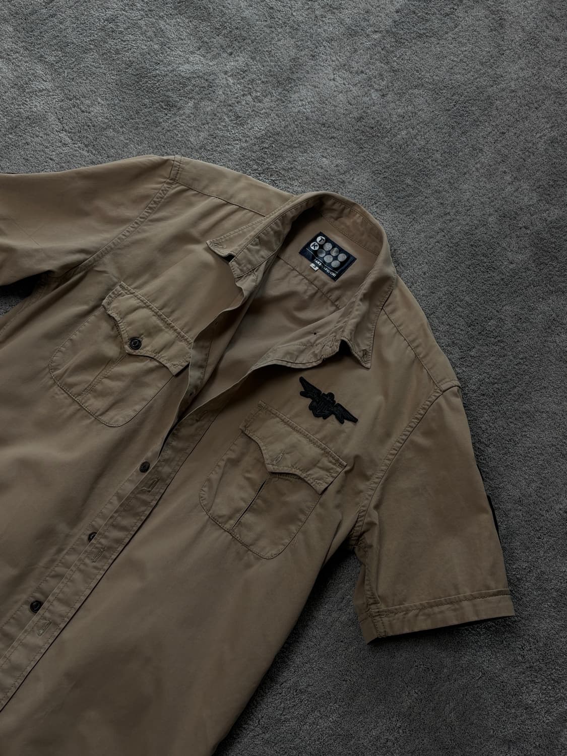 "Takeo Kikuchi" officer combat shirt 상품이미지2
