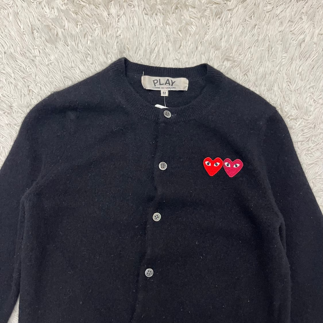Comme des Garçons double patch cardigan 상품이미지5