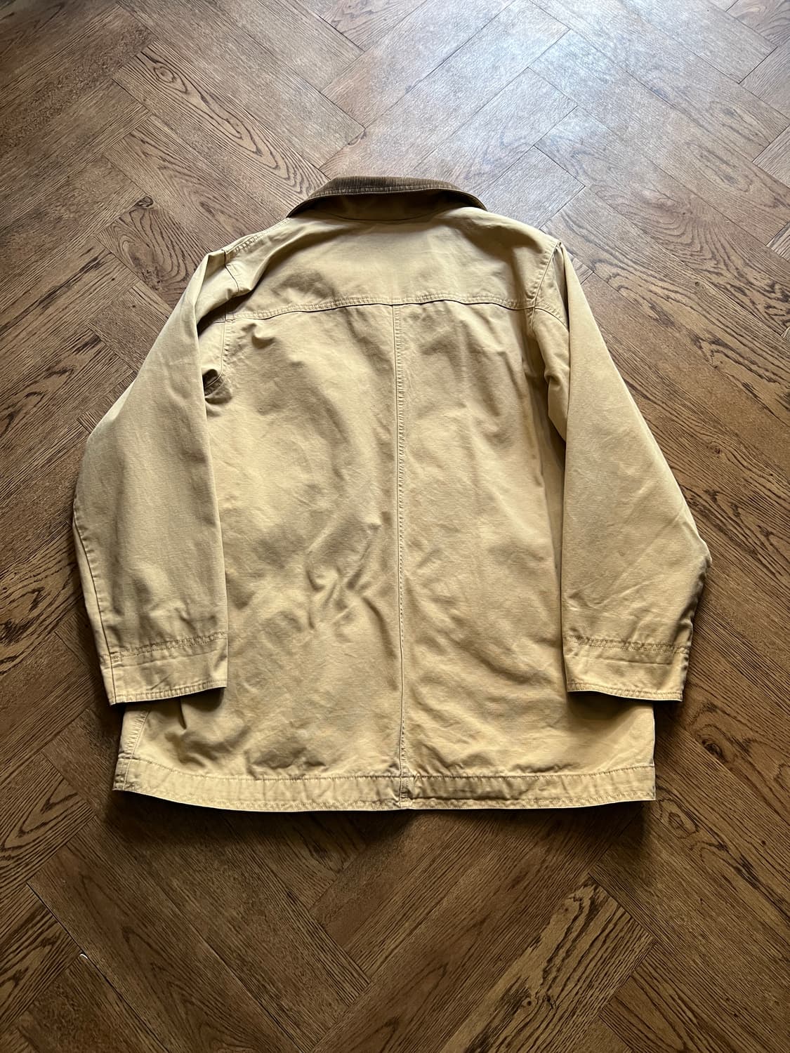 [XL]엘엘빈 USA 코튼 라이닝 베이지 헌팅 자켓 상품이미지8