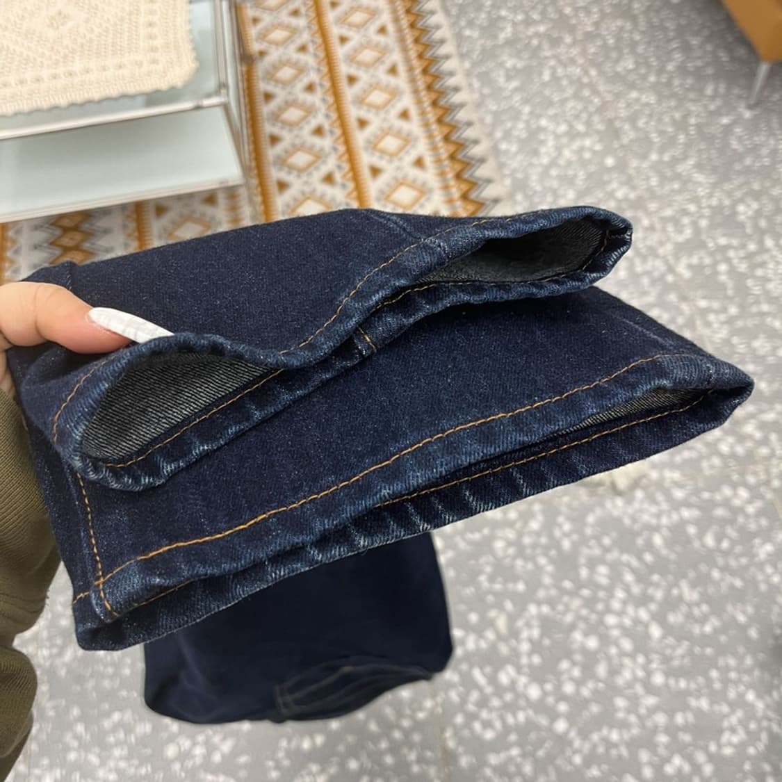 리바이스 503 모던 캐주얼 빈티지 진청 데님팬츠 30인치 C10763 상품이미지8
