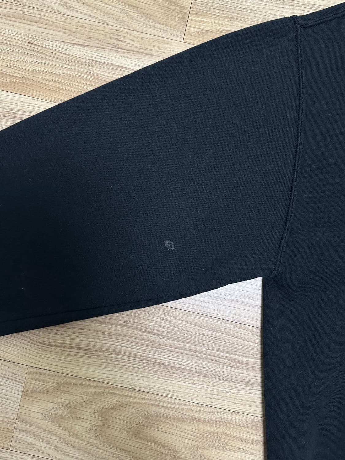 90s 빈티지 러셀 후드집업 블랙 M 상품이미지7