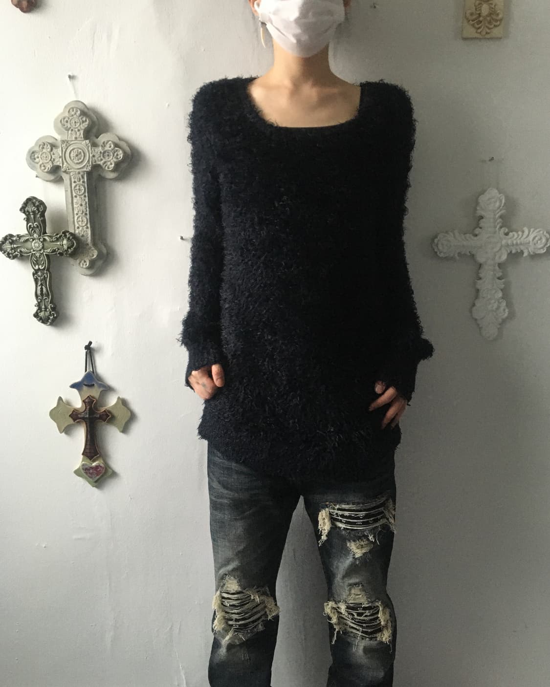 Fluffy knit 상품이미지1