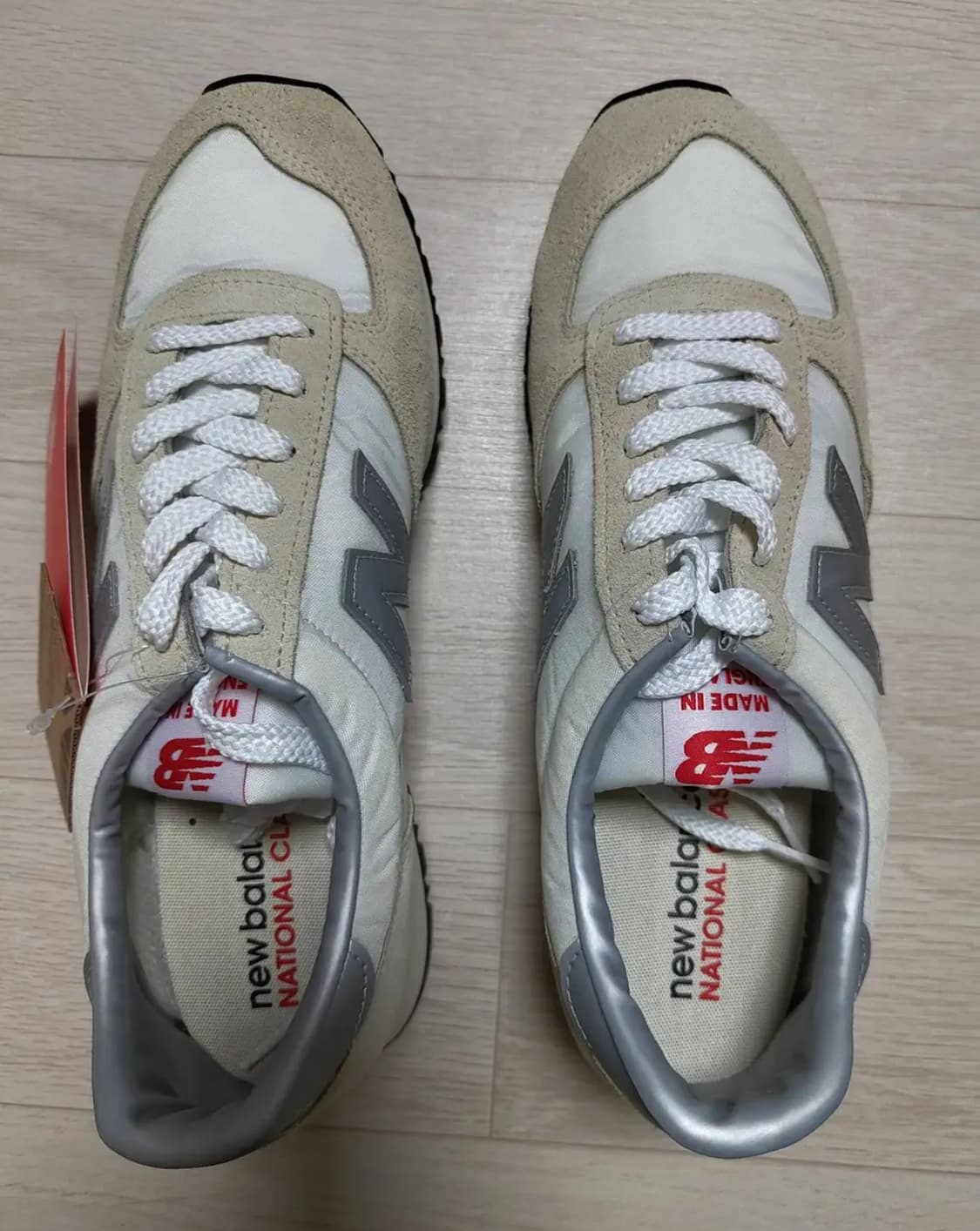 뉴발란스 MIUK 내셔널 클래스 화이트/실버 260사이즈 새제품 상품이미지3