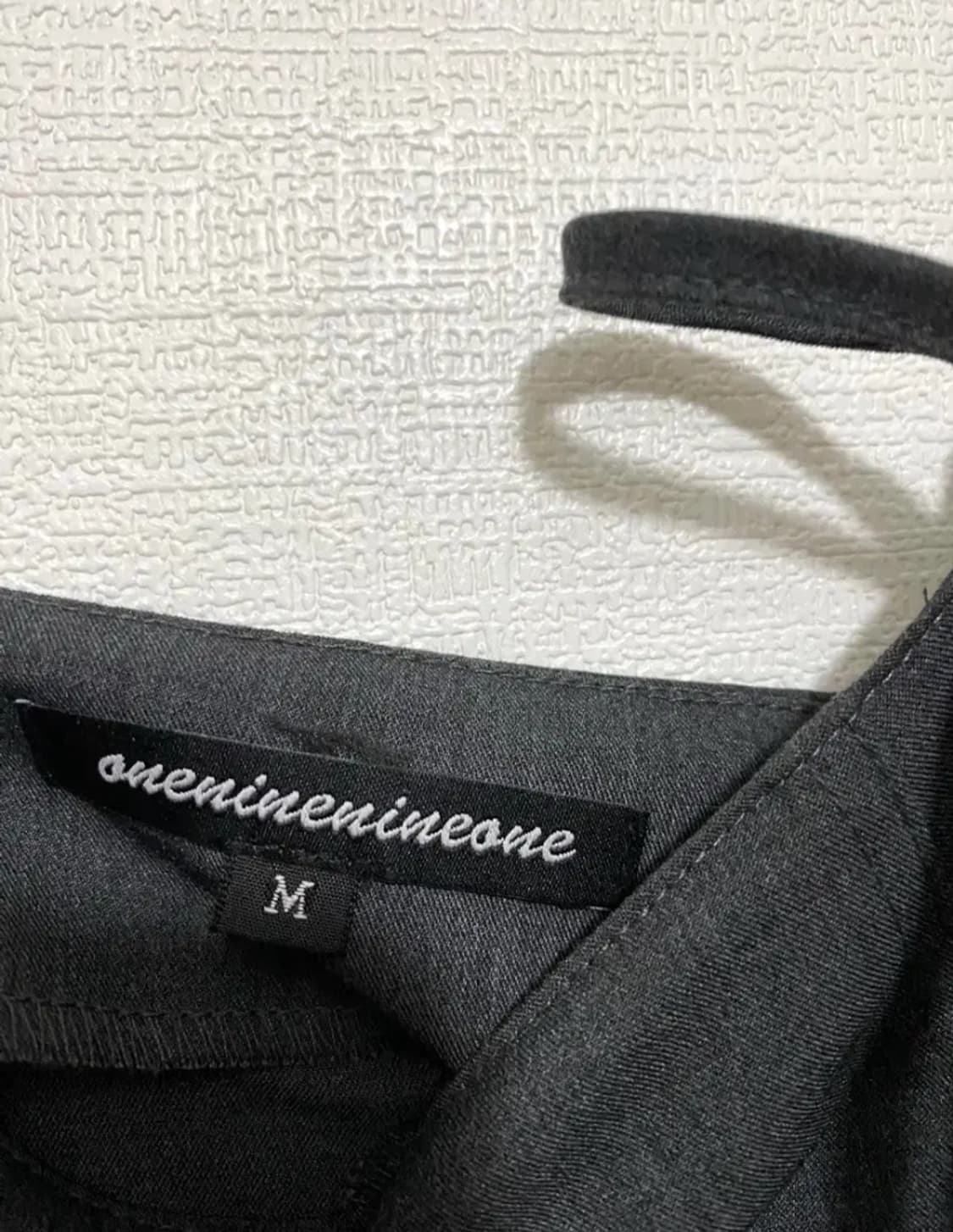 일구구일 언발란스 리본 드레스 그레이  상품이미지8