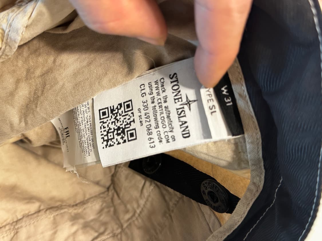 스톤아일랜드 반바지 샌드베이지 size 31 상품이미지5