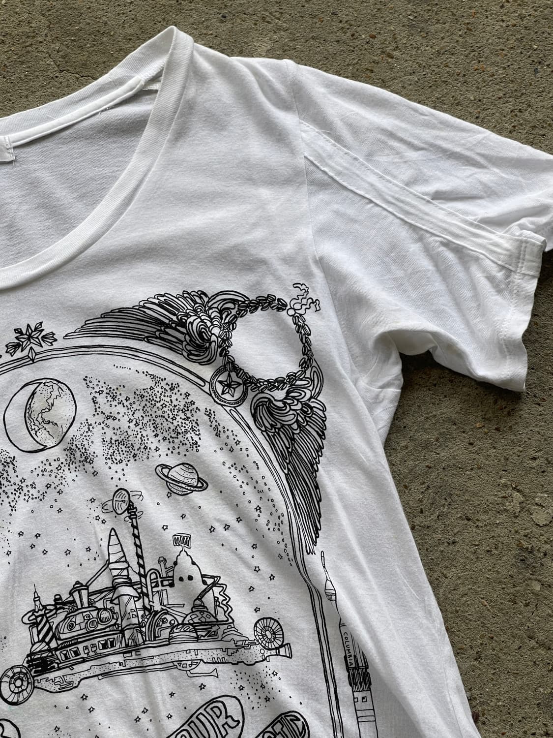 (H.A.K)space sleeve t 상품이미지4