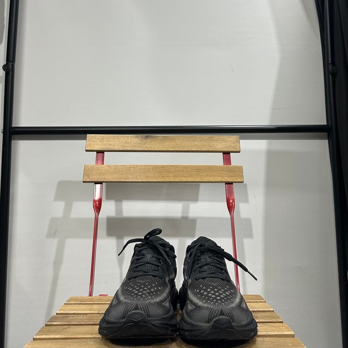 255) 호카운동화 남성 남자 신발 클리프톤9 와이드 블랙 상품이미지2