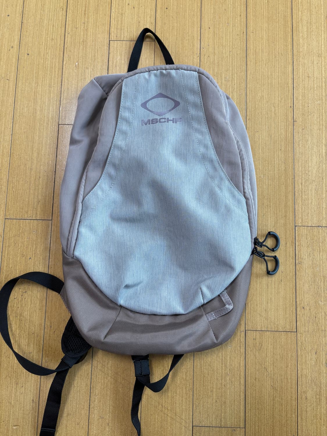 미스치프 롬보스 백팩 핑크 그레이 상품이미지1