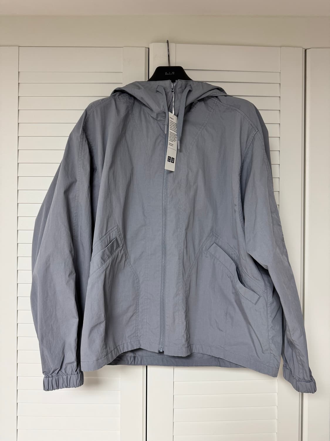 유니클로 르메르 후드 블루종 / 사이즈 L / 그레이 / 새상품  상품이미지1