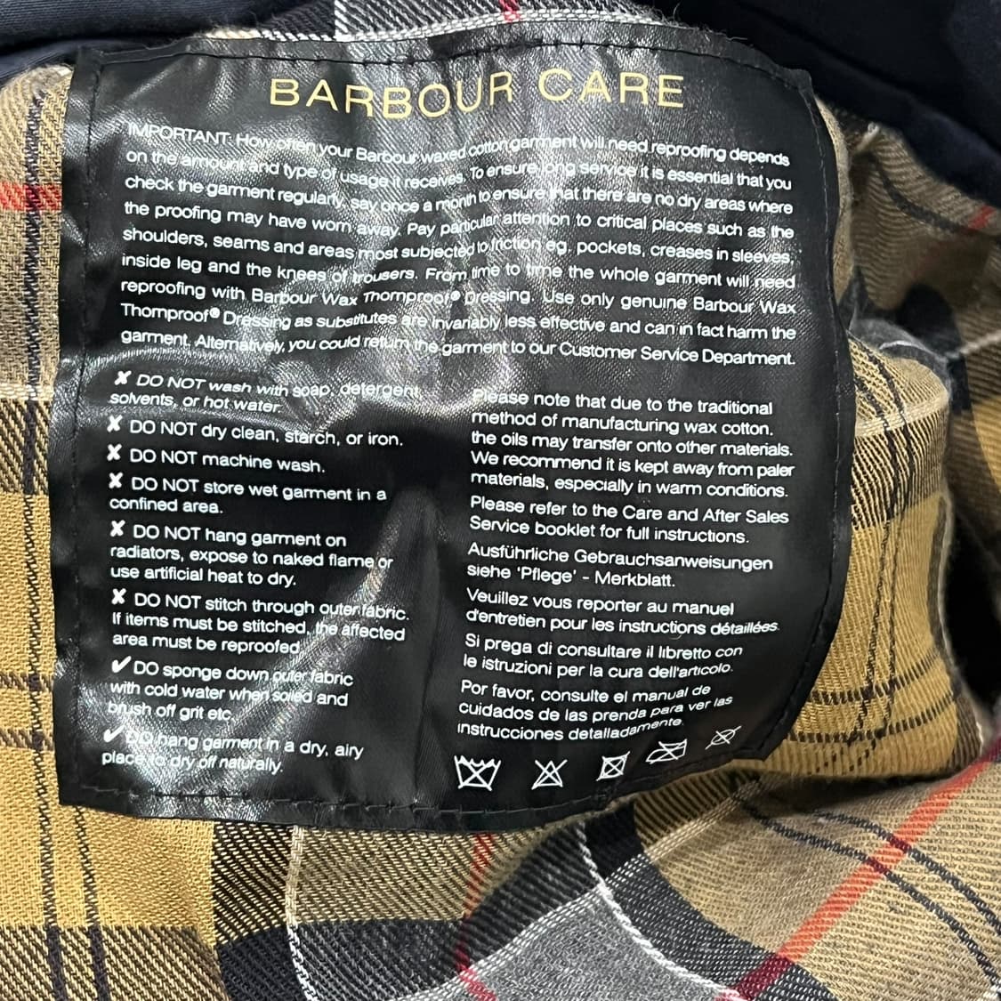 바버 뷰포트 워크자켓 s08723 상품이미지7