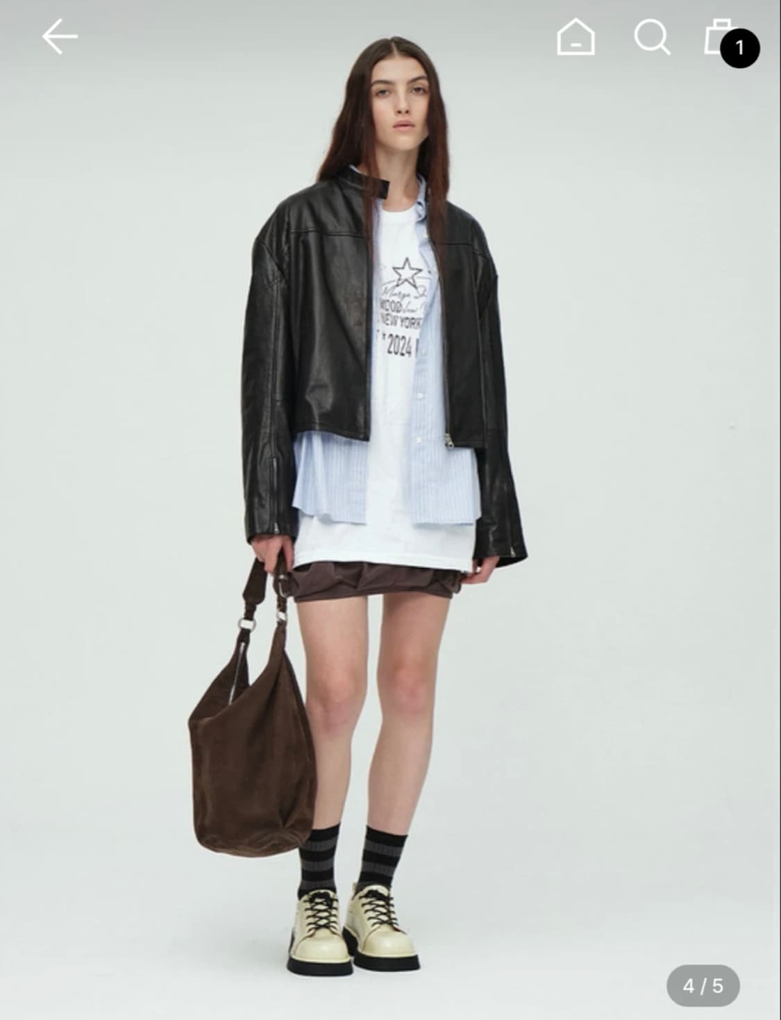 마지셔우드 펌킨백 라지 _ hush nubuck 상품이미지6