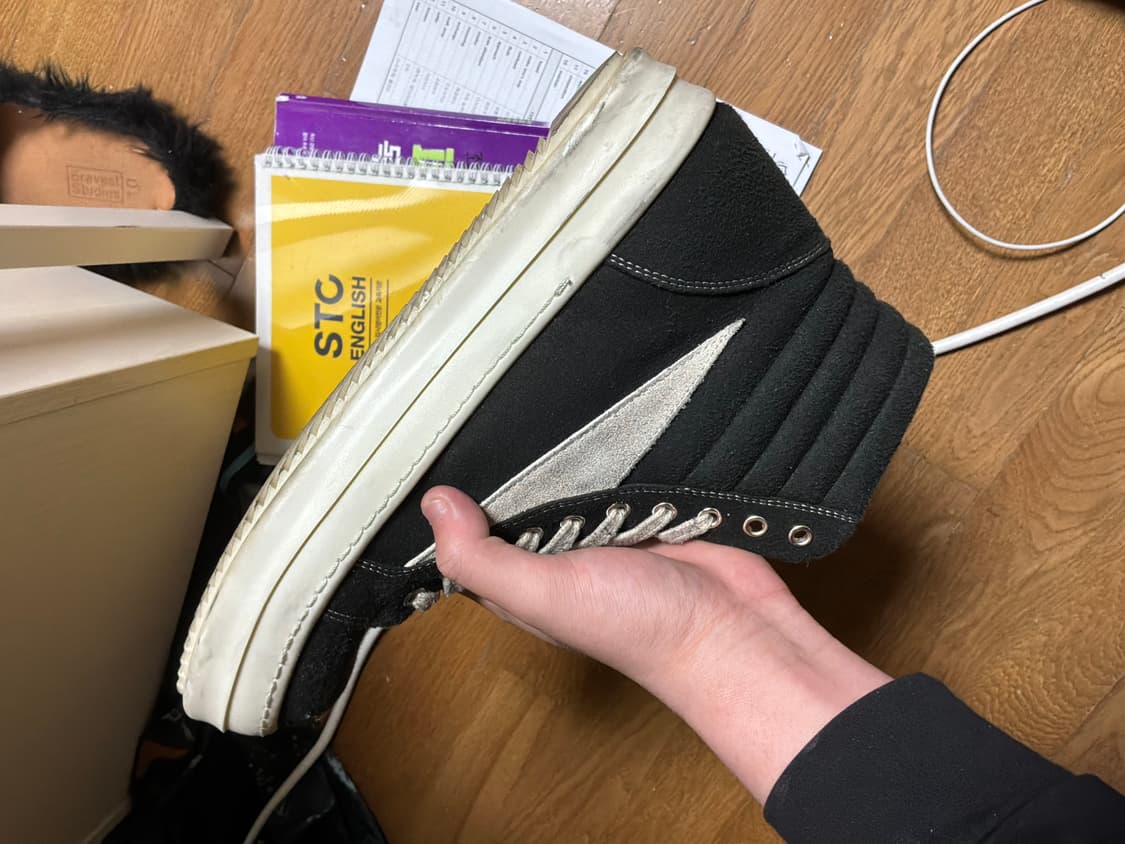 릭오웬스 다크쉐도우 빈티지 하이 280 판매합니다 상품이미지1