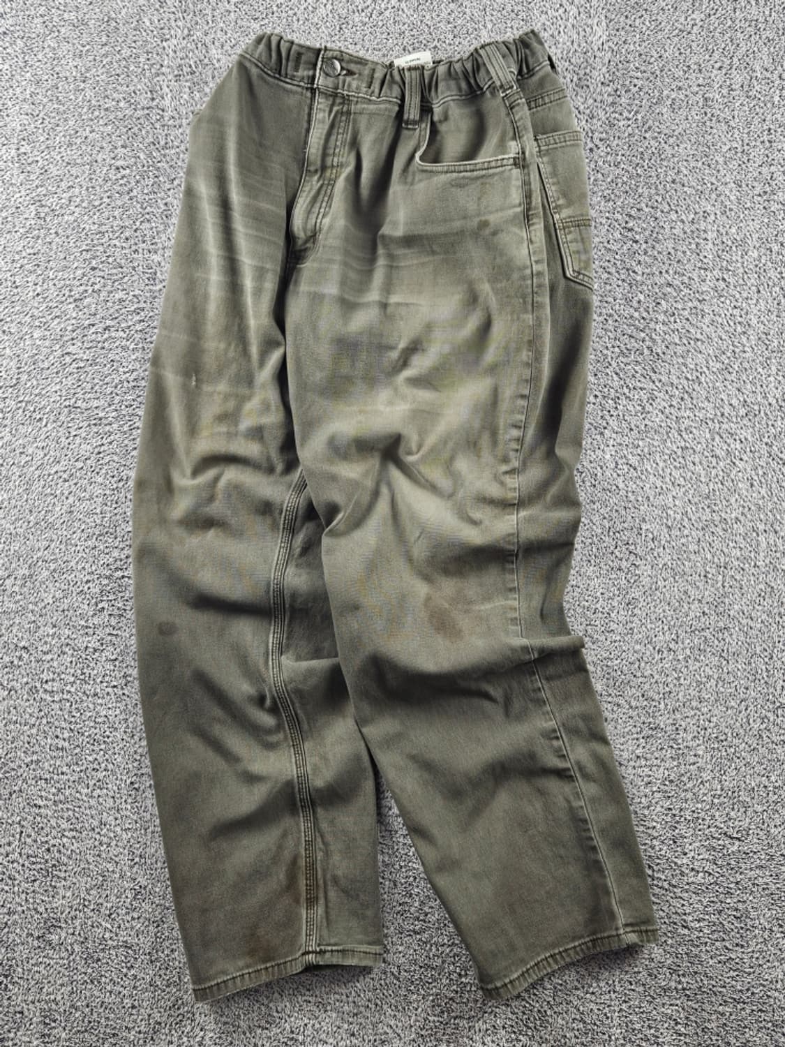 칼하트 밴딩 리페어 코튼 캔버스 카펜터 팬츠 (40X30)/ 11045 상품이미지2