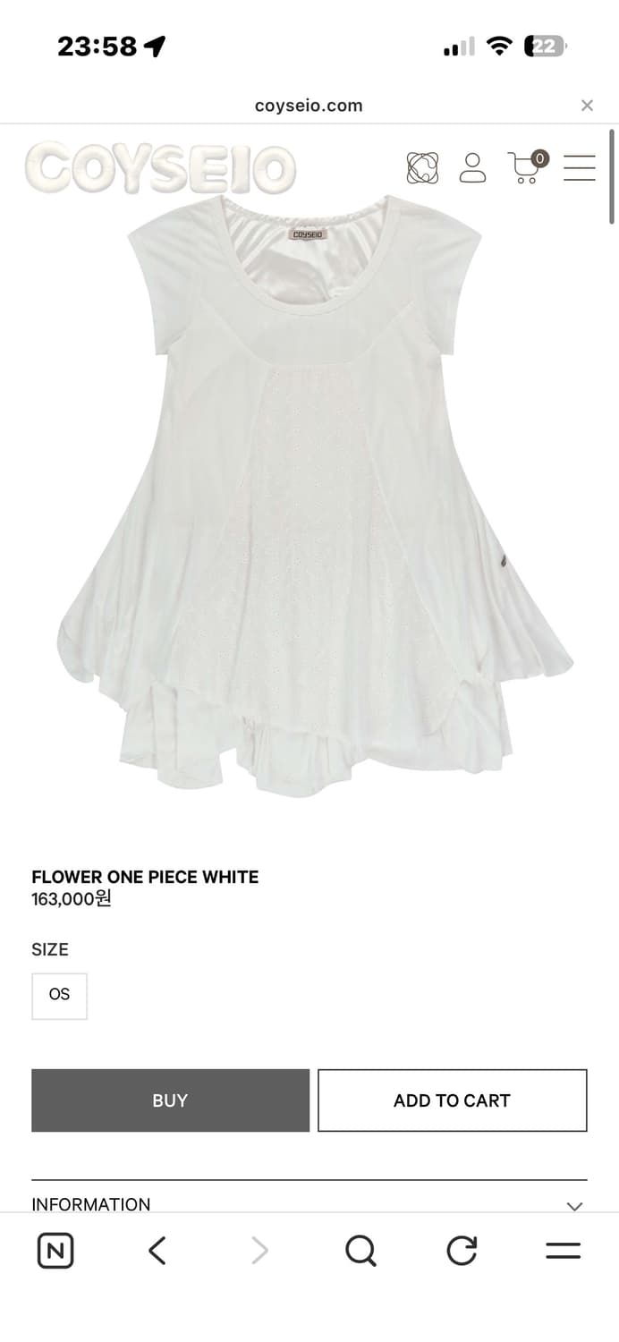 코이세이오 플라워 원피스 상품이미지1