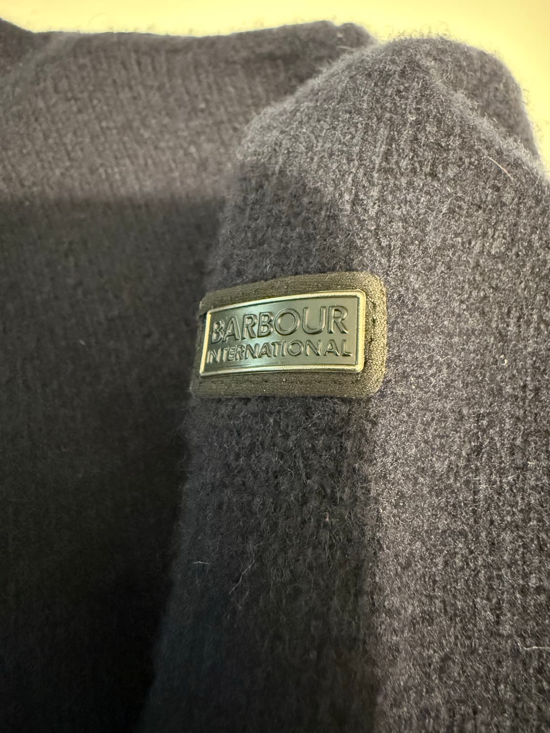 바버 올터네이터 울 니트 XL 상품이미지4