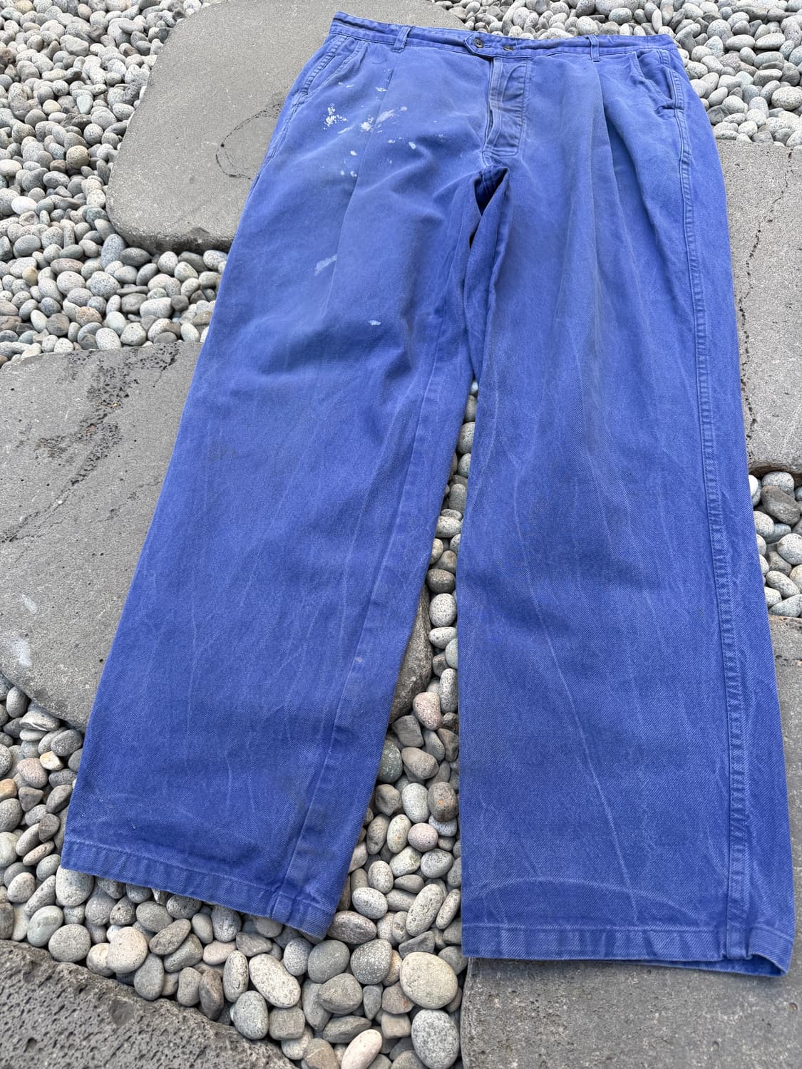 HARD FADED DISTRESSED 1970s 빈티지 프렌치워크팬츠 상품이미지6