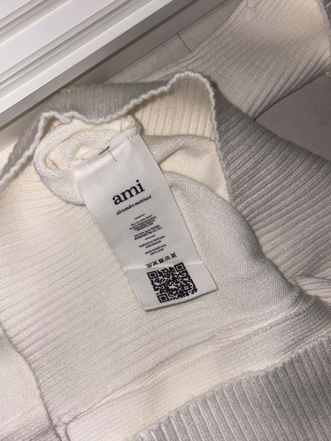 아미 빅로고 하트 가디건  (교신가능) 상품이미지3